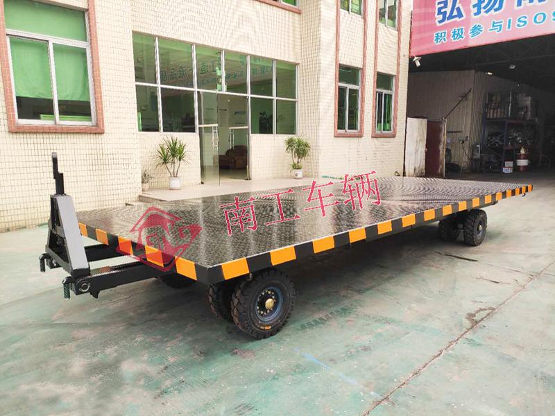 8-ton flatbed full trailer